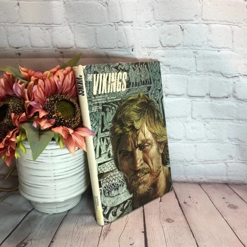 Vintage national geographic society book 1972 THE VIKINGS